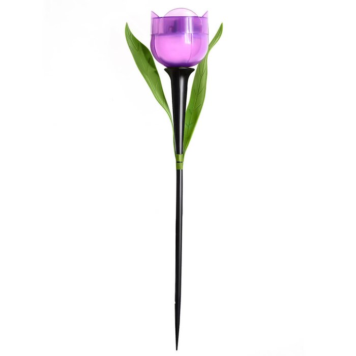 Светильник на солнечных батареях Promo USL-C-453/PT305 Purple Tulip (пластик, цвет фиолетовый) Светильник на солнечных батареях Promo USL-C-453/PT305 Purple Tulip (пластик, цвет фиолетовый)