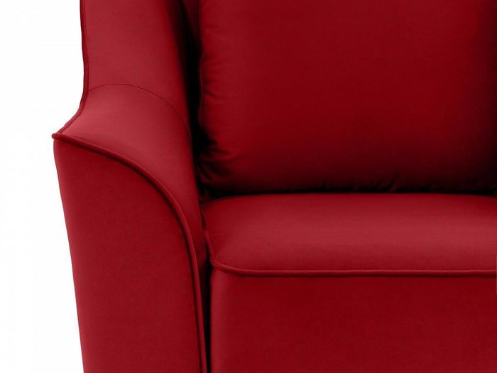 Кресло Vermont красного цвета - лучшие Интерьерные кресла в INMYROOM