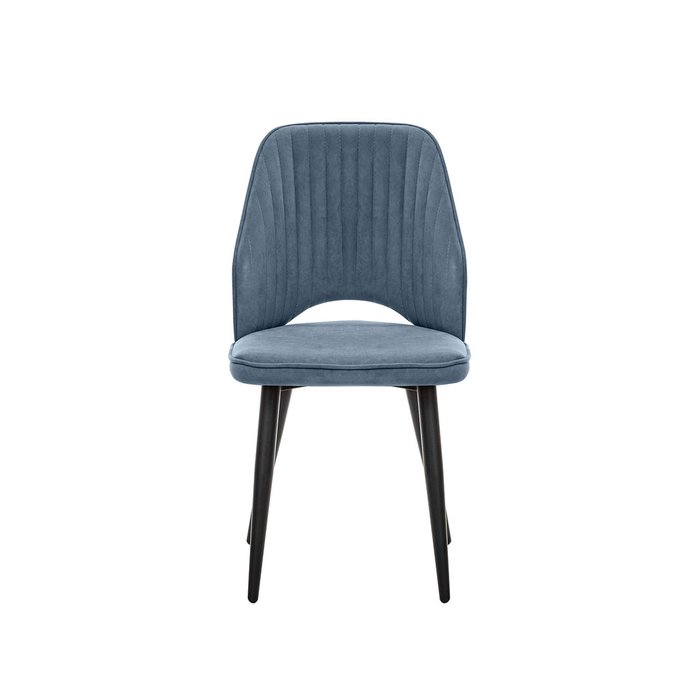 Стул вращающийся Арман синего цвета  - купить Обеденные стулья по цене 8480.0