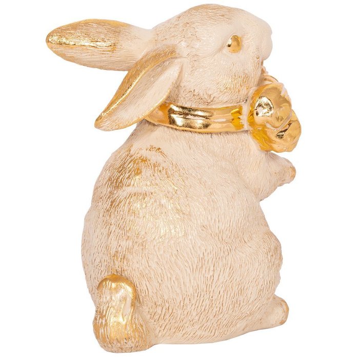 Статуэтка Кролик бежевого цвета - купить Фигуры и статуэтки по цене 2188.0