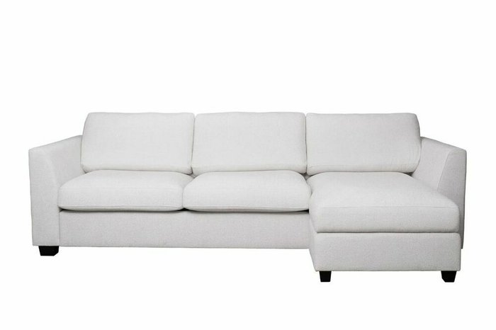 Угловой диван-кровать Bravo №1 белого цвета