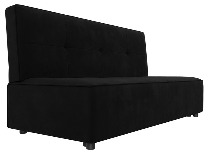 Прямой диван-кровать Зиммер черного цвета - лучшие Прямые диваны в INMYROOM