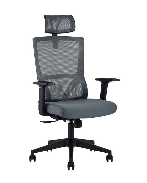 Офисное кресло Top Chairs Local серого цвета