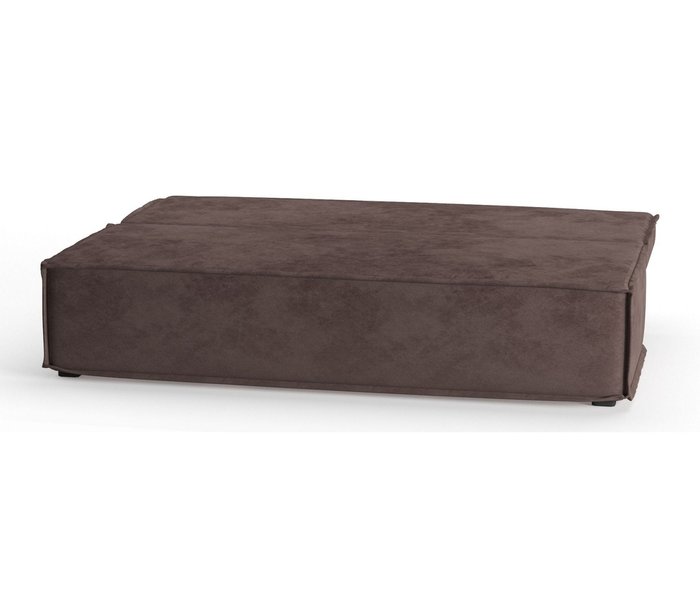 Диван-кровать Ли Рой Лайт в обивке из велюра коричневого цвета - лучшие Прямые диваны в INMYROOM