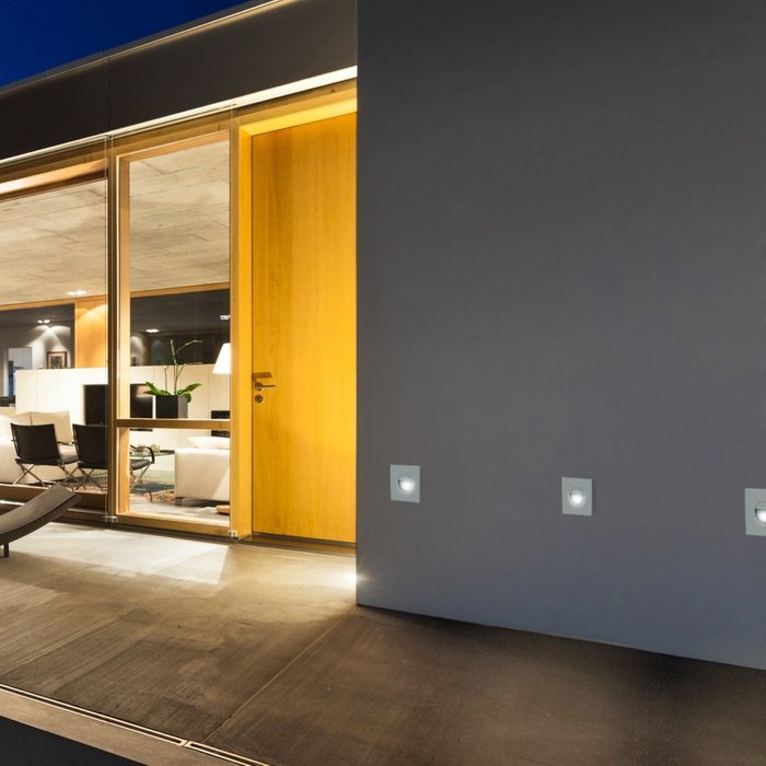 Подсветка для лестниц и ступеней ASPEN 7032 (пластик, цвет белый) - лучшие Бра и настенные светильники в INMYROOM