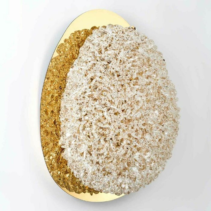 Настенный светильник MS.2323.300 GD (хрусталь, цвет прозрачный) - лучшие Подвесные светильники в INMYROOM Настенный светильник MS.2323.300 GD (хрусталь, цвет прозрачный) - лучшие Подвесные светильники в INMYROOM