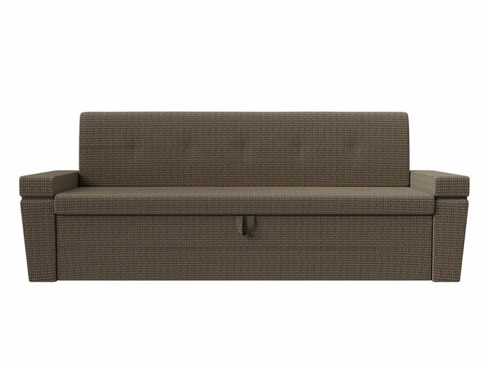 Прямой диван-кровать Деметра бежево-коричневого цвета - купить Прямые диваны по цене 35999.0