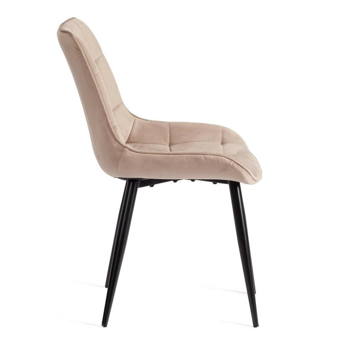 Обеденный стул-кресло Abruzzo бежевого цвета - купить Обеденные стулья по цене 4550.0