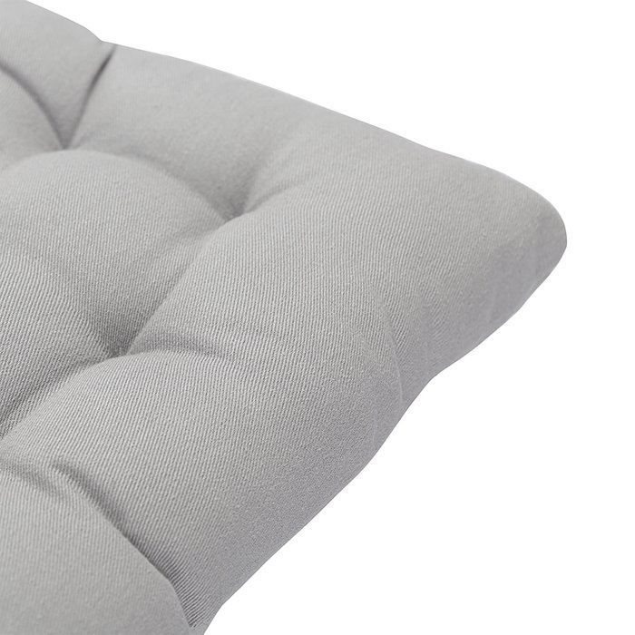 Подушка на стул Essential 40х40 серого цвета - лучшие Декоративные подушки в INMYROOM