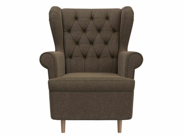 Кресло Торин Люкс коричневого цвета - купить Интерьерные кресла по цене 26999.0