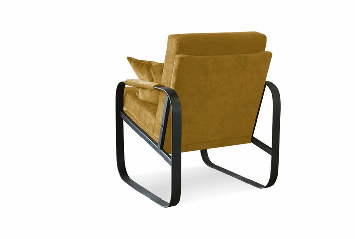 Кресло Фил желто-бежевого цвета - купить Интерьерные кресла по цене 37185.0
