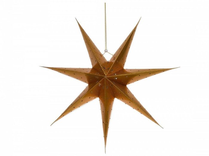 Подвесная декорация Xmas Star Led золотого цвета