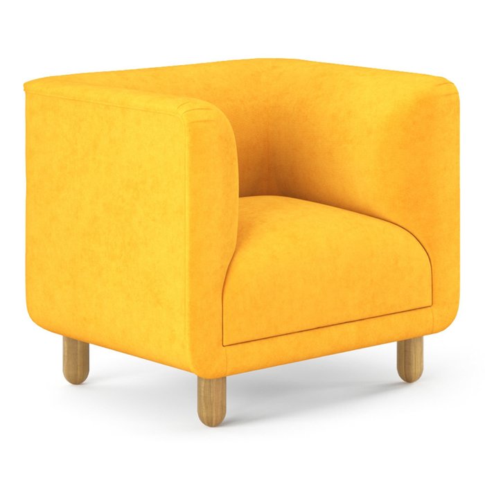 Кресло Tribeca желтого цвета