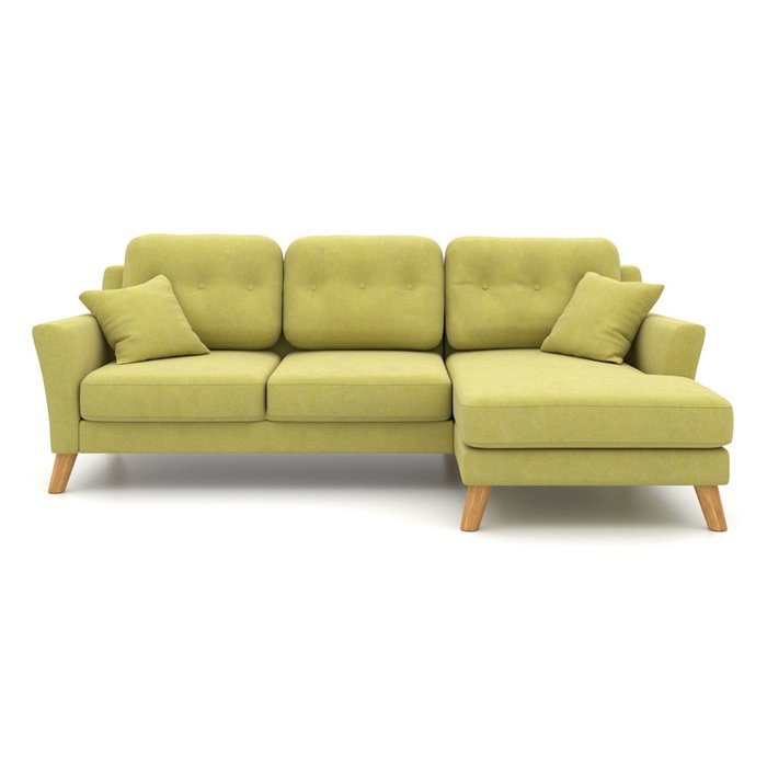 Угловой диван-кровать Raf EKH зеленый
