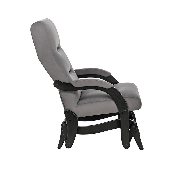 Кресло-маятник Дэми темно-серого цвета - лучшие Интерьерные кресла в INMYROOM