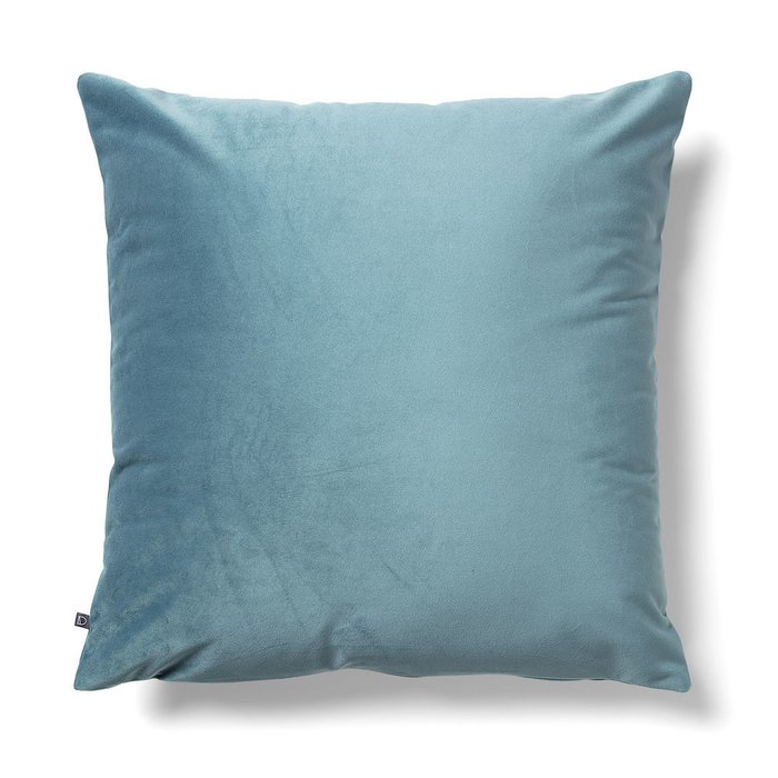 Чехол для подушки Jolie бирюзового цвета 45x45  - купить Чехлы для подушек по цене 2490.0