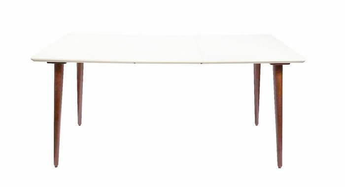 Стол обеденный раскладной Монте коричнево-бежевого цвета - лучшие Обеденные столы в INMYROOM