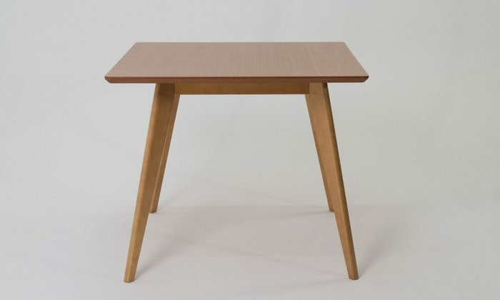 Стол обеденный Сканди S светло-коричневого цвета - купить Обеденные столы по цене 13993.0