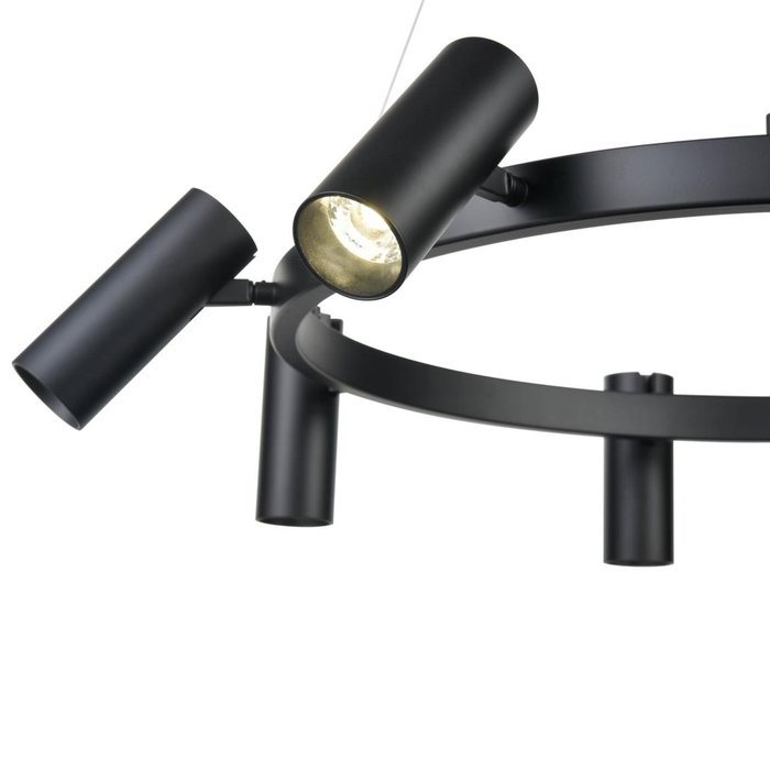 Подвесной светильник Neo черного цвета - купить Подвесные люстры по цене 25000.0