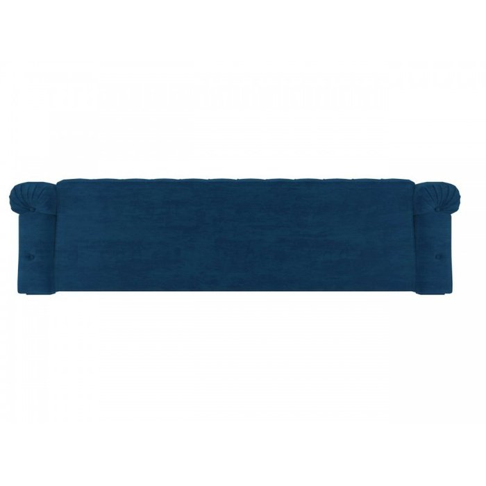 Прямой диван-кровать Этро синего цвета - лучшие Прямые диваны в INMYROOM