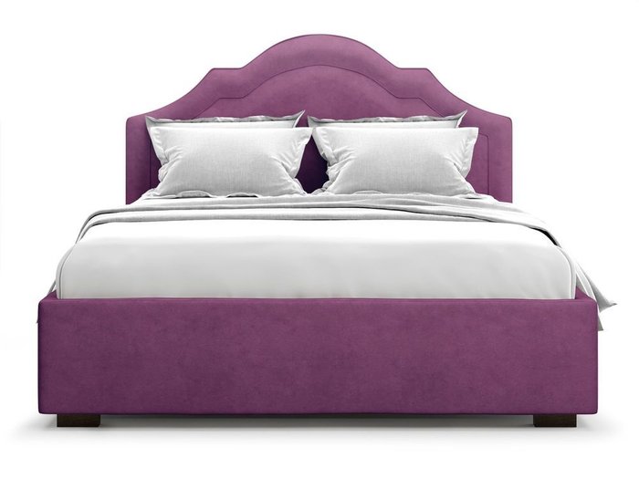 Кровать с подъемным механизмом Madzore 140х200 фиолетового цвета - купить Кровати для спальни по цене 40000.0