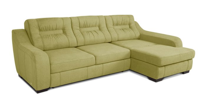 Угловой диван-кровать Ройс зеленого цвета - купить Угловые диваны по цене 124038.0