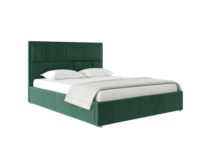 Кровать с подъемным механизмом Madison 140х200 зеленого цвета