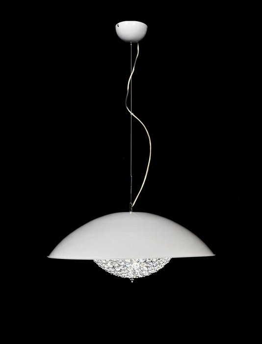 Подвесной светильник Mezzaluna белого цвета - лучшие Подвесные светильники в INMYROOM