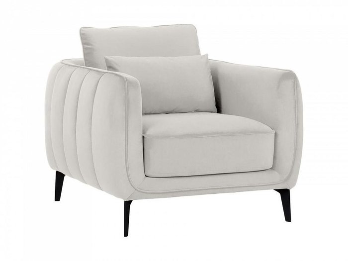 Кресло Amsterdam светло-серого цвета - купить Интерьерные кресла по цене 53640.0