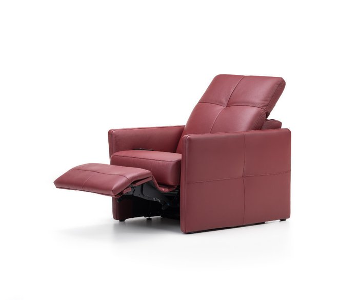 Кресло Bernina красного цвета - купить Интерьерные кресла по цене 172396.0
