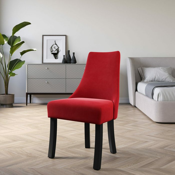 Стул Грант красного цвета - купить Обеденные стулья по цене 8990.0