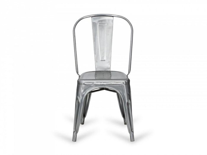 Стул Tolix стального цвета  - лучшие Обеденные стулья в INMYROOM