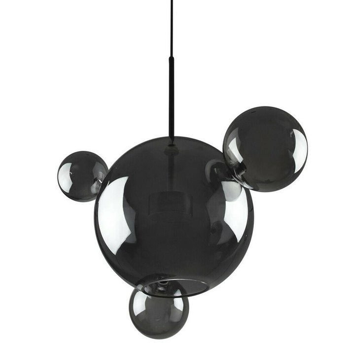 Подвесной светодиодный светильник Bolle черного цвета - купить Подвесные светильники по цене 15650.0