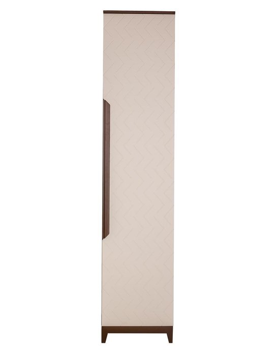 Шкаф одностворчатый универсальный Сканди с бежевым фасадом  - лучшие Шкафы распашные в INMYROOM