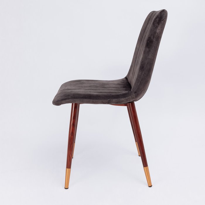 Стул Moony темно-серного цвета - лучшие Обеденные стулья в INMYROOM