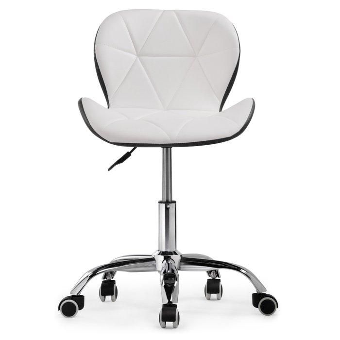 Стул Trizor черно-белого цвета - лучшие Офисные кресла в INMYROOM