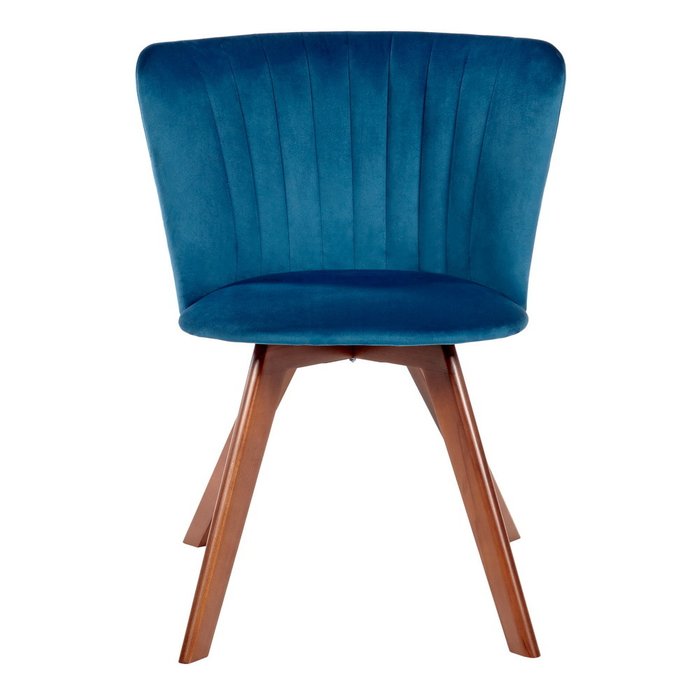Стул Bella синего цвета - купить Обеденные стулья по цене 6880.0