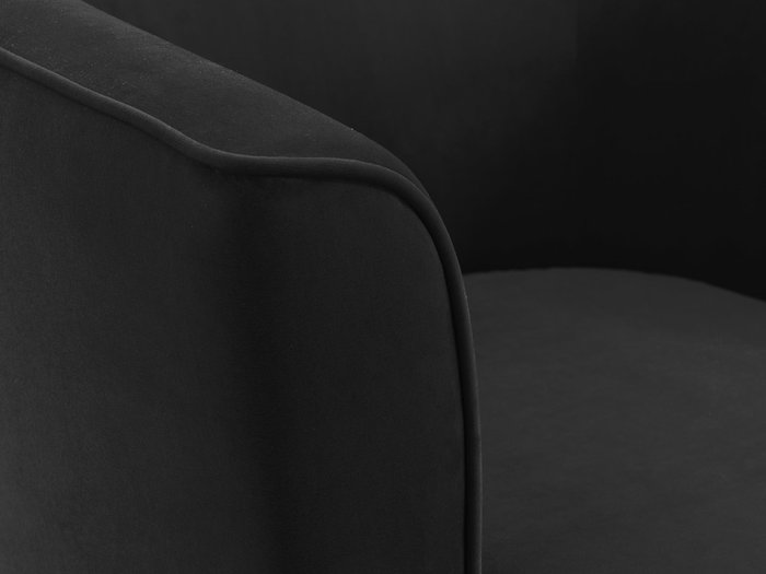Кресло California черного цвета - лучшие Интерьерные кресла в INMYROOM