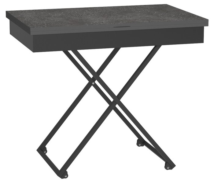 Журнальный столик-трансформер Андрэ Loft темно-серого цвета - купить Журнальные столики по цене 12990.0