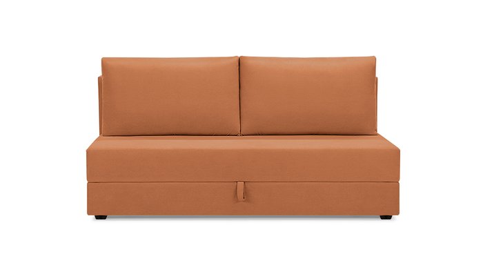 Диван-кровать Джелонг Лайт 150х200 оранжевого цвета - купить Прямые диваны по цене 41300.0