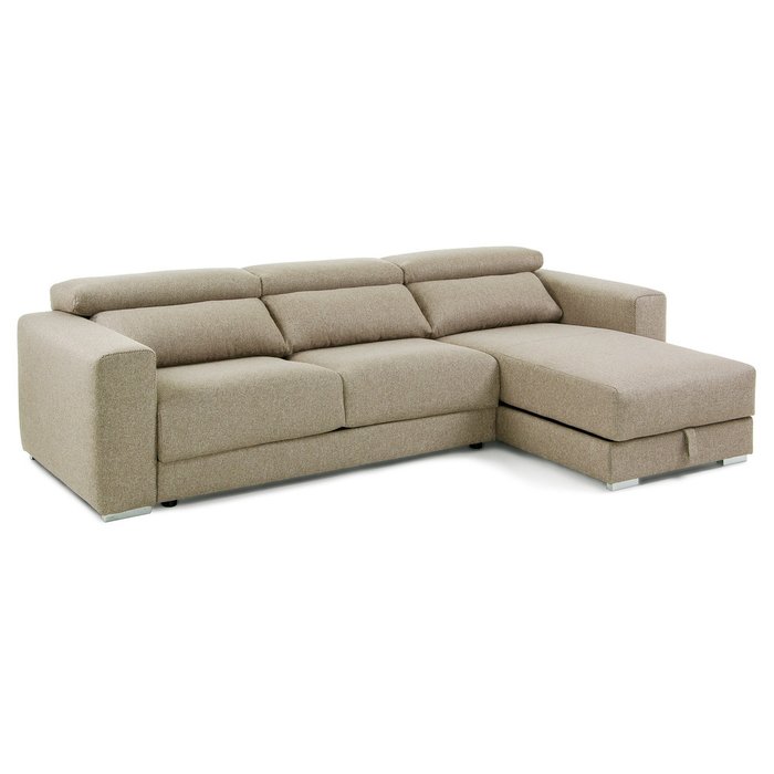 Угловой диван Singapore бежевого цвета - купить Угловые диваны по цене 301990.0