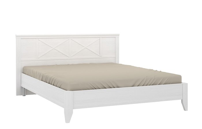 Кровать Кантри 180х200 белого цвета - лучшие Кровати для спальни в INMYROOM