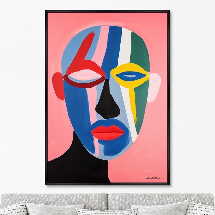 Репродукция картины The Mask collection, The Fans, No 1, 2024г. - купить Картины по цене 24999.0