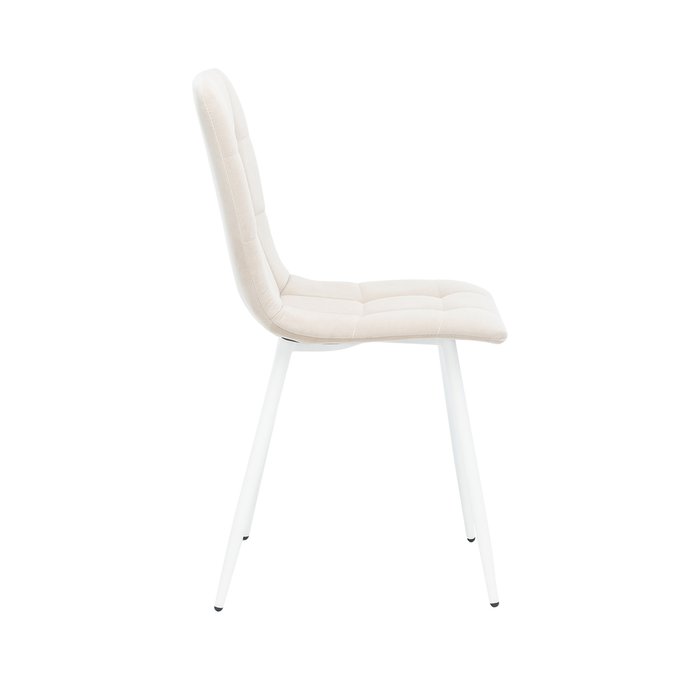 Стул Скай бело-бежевого цвета - лучшие Обеденные стулья в INMYROOM