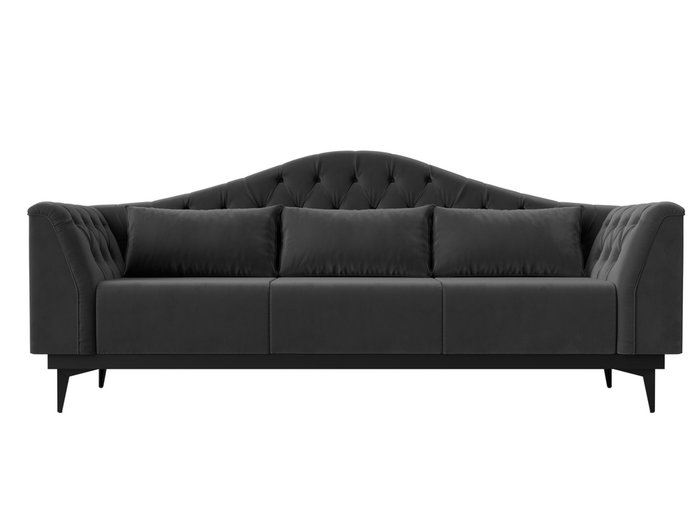 Прямой диван-кровать Флорида серого цвета - купить Прямые диваны по цене 54999.0