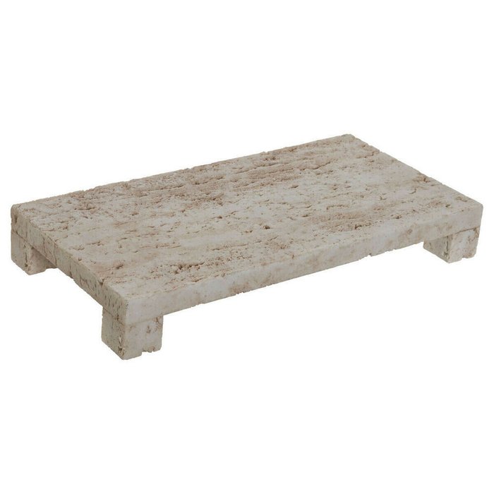 Блюдо Бежевый город 34 x 17 x 4