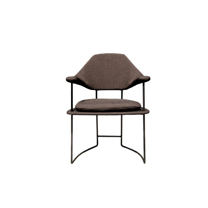 Стул коричневого  цвета - купить Обеденные стулья по цене 55000.0