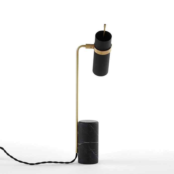 Лампа настольная Isaure черного цвета - купить Настольные лампы по цене 6897.0
