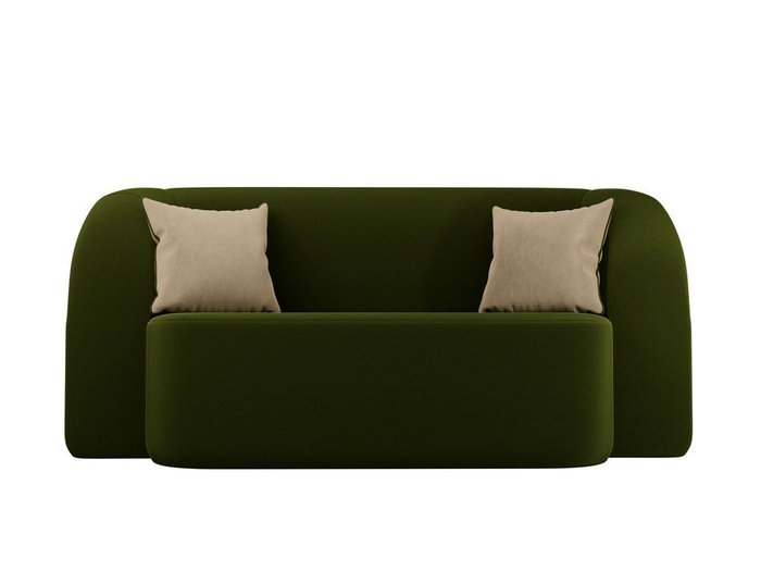 Диван-кровать Томас зеленого цвета - купить Прямые диваны по цене 24490.0