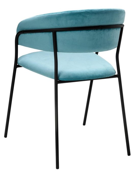 Стул Portman голубого цвета - лучшие Обеденные стулья в INMYROOM